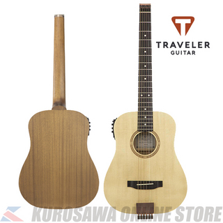 Traveler GuitarTraveler Acoustic AG-105EQ 《ピエゾ/プリ・アンプ/EQ内蔵》【ストラッププレゼント】(ご予約受付中)