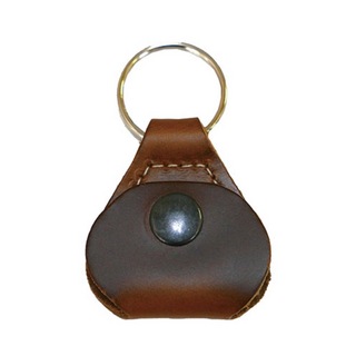 Perri'sペリーズ FBPH-7139 TAN Baseball Leather Pick Keychains ピックホルダー ピックケース キーリング付き
