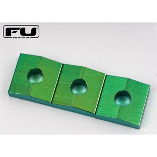 FU-Tone Titan Lock Nut Block Set (3)-GREEN
