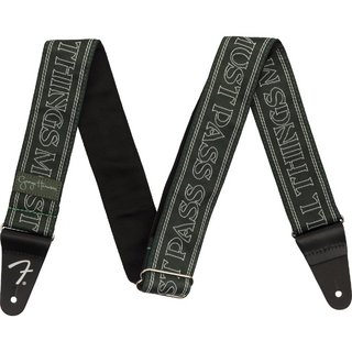 Fender George Harrison All Things Must Pass Logo Strap Green フェンダー [ギターストラップ]【名古屋栄店】