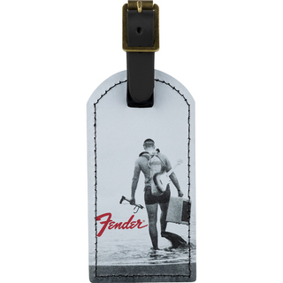 FenderVintage Ad Luggage Tag Scuba Diver ラゲッジタグ