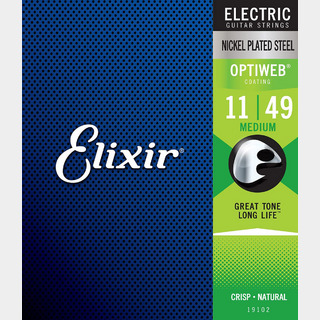 Elixir OPTIWEB 11-49 ミディアム #19102エレキギター弦
