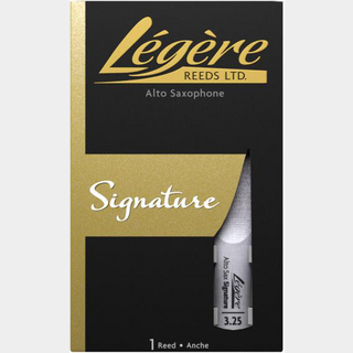 Legere ASG3.25 リード アルトサックス用 樹脂製 Signature