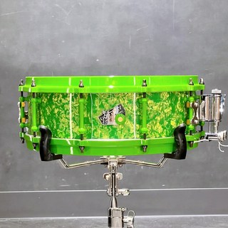GOSTRAY EVO Series 14×4.75 Snare Drum [Rime Green / Rime HW]【店頭展示特価品】