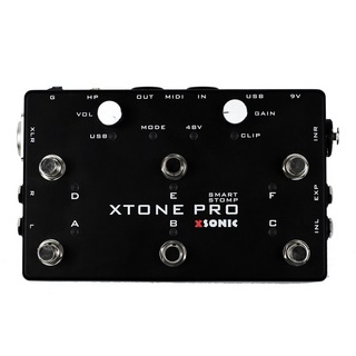 XSONICXTONE Pro ペダル型楽器用オーディオインターフェース