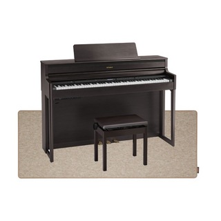 Rolandローランド 組立設置無料サービス中 HP704-DRS 電子ピアノ 高低自在イス＆ピアノセッティングマット付き