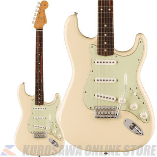 Fender Vintera II 60s Stratocaster, Rosewood, Olympic White  【高性能ケーブルプレゼント】(ご予約受付中)