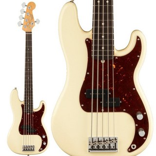 Fender American Professional II Precision Bass V (Olympic White/Rosewood)