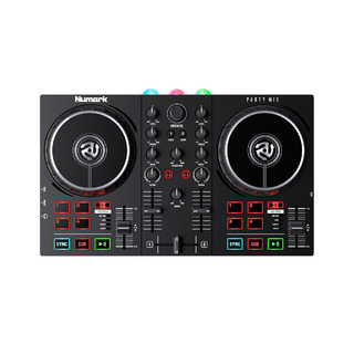 Numark Party Mix II Serato DJ Lite用DJコントローラ－ LEDパーティライト搭載 djayにも対応可能