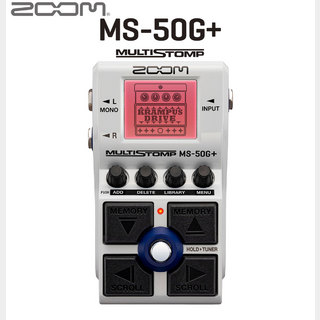 ZOOM MS-50G+ MultiStomp エフェクター マルチストンプボックス MS50G+ 　【在庫アリ】