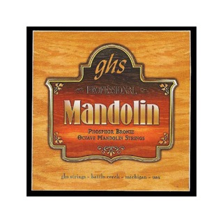 ghs PF285 Octave Mandolin 8-String Set Phosphor Bronze 012-044 マンドリン弦