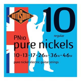 ROTOSOUND PN10 Pure Nickel Regular 10-46 エレキギター弦×6セット