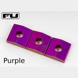 FU-Tone Titanium Lock Nut Block Set (3) -PURPLE-【Webショップ限定】