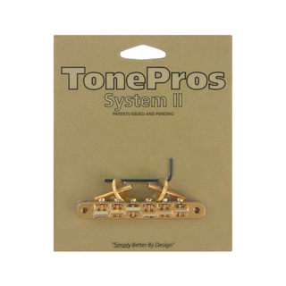 TONE PROS AVR2-G TonePros Replacement ABR-1 Tuneomatic ゴールド ギター用ブリッジ
