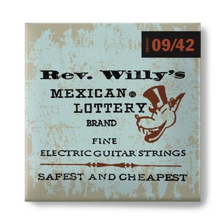 Jim Dunlop Rev. Willy’s Lottery RWN0942 エレキギター弦