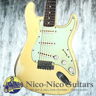 Fender Custom Shop2015 MBS MVP 1960 Stratocaster Super Heavy Relic By John Cruz (Vintage White)