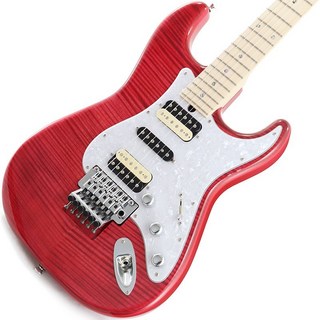 T's Guitars ST-22R Custom 5A Grade Flame Top (Trans Pink)【SN/032507】【IKEBE Order Model】【特価】