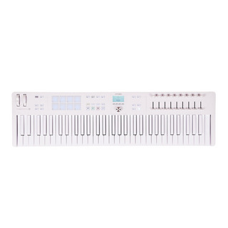 ArturiaKeyLab Essential 61 MK3 (Alpine White) 61鍵盤 限定カラー MIDIキーボード コントローラー USB