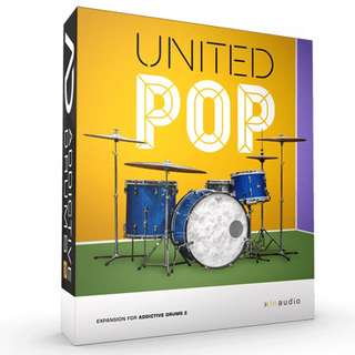XLN AudioAddictive Drums 2: United Pop ADpak【WEBSHOP】