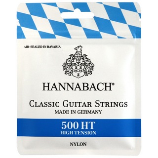 HANNABACH SET500HT ハイテンション クラシックギター弦×6セット