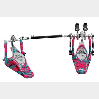 TamaHP900RWMCS Rolling Glide Twin Pedal 【TAMA 50th LIMITED IRON COBRA Marble Edition】