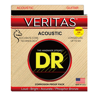 DR VERITAS VTA-10 EXTRA LITE アコースティックギター弦×6セット