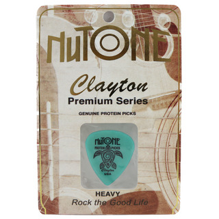 CLAYTONクレイトン NSH/1 NuTone Heavy スタンダード ギターピック 1枚