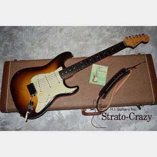 Fender1960 Stratocaster Sunburst/Slab Rose neck