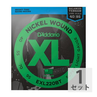 D'Addarioダダリオ EXL220BT Super Light 40-95 エレキベース弦