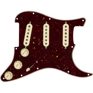 Fender Pre-Wired Strat Pickguard， Custom '69 SSS (Tortoise Shell) [#0992341500]