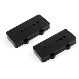 ALLPARTSBLACK PICKUP COVERS FOR JAZZMASTER (QTY 2)/PC-6400-023【お取り寄せ商品】