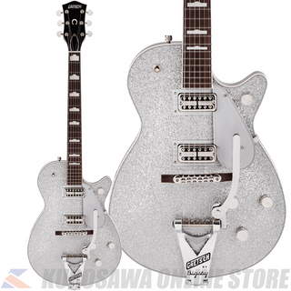 Gretsch G6129T-89 Vintage Select ‘89 Sparkle Jet with Bigsby Rosewood Silver Sparkle (ご予約受付中)