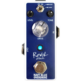 RevoL effects NAVY BLUE OVERDRIVE EOD-01 コンパクトエフェクター オーバードライブ