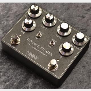 HTJ-WORKS DOUBLE SINGER -TWIN STYLE OVERDRIVE- Black #001