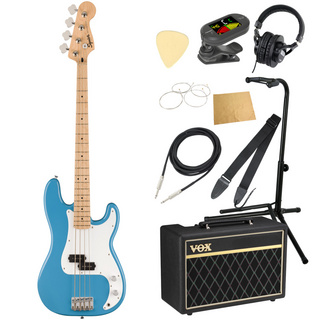 Squier by Fender スクワイヤー スクワイア Sonic Precision Bass MN CAB エレキベース VOXアンプ付き 入門10点 初心者セット