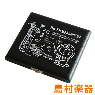 NONAKA I'm Doraemon Reed Case DBS-5 ブラック バリトンサクソフォン用リードケース 5枚収納 ドラえもん