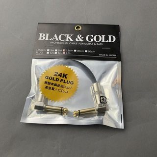 BLACK&GOLD 15LL[パッチケーブル］【G-CLUB渋谷web】