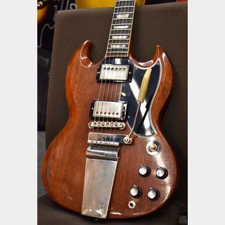 Gibson Custom Shop Murphy LAB 1964 SG Standard w/Maestro Heavy Aged Faded Cherry #302164【漆黒指板】