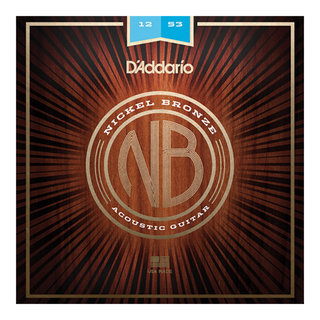 D'Addarioダダリオ NB1253 Nickel Bronze Acoustic Guitar Strings Light アコースティックギター弦
