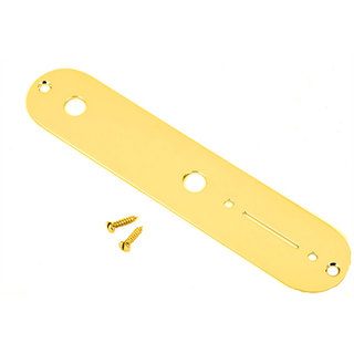 Fender フェンダー Vintage Telecaster Control Plate 2-Hole Gold コントロールプレート