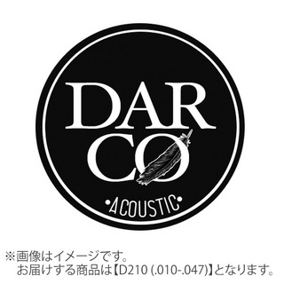 DARCOACOUSTIC 92/8フォスファーブロンズ 010-047 エクストラライト D210アコースティックギター弦