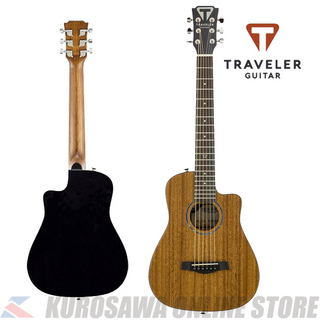 Traveler Guitar Redlands Mini Mahogany (Acoustic) 【ストラッププレゼント】(ご予約受付中)