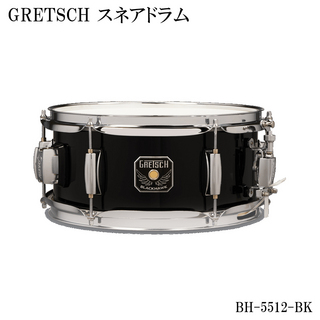 Gretsch (グレッチ) スネアドラム BH-5512-BK Black Hawk Mighty Mini