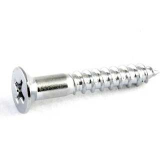 ALLPARTS PACK OF 5 CHROME BRIDGE MOUNTING SCREWS/GS-0063-010【お取り寄せ商品】