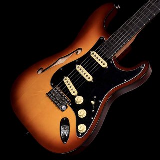FenderLimited Edition Suona Stratocaster Thinline Ebony Violin Burst 限定モデル[重量:3.24kg]【池袋店】