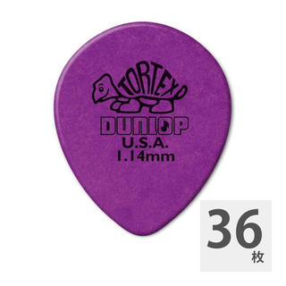 Jim Dunlop413R TORTEX TEAR DROP/1.14×36枚