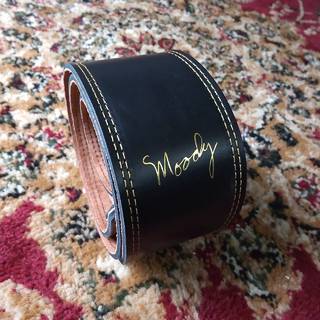 MoodyLeatherStrap Leather＆Suede 2.5Standard Black/Tobacco