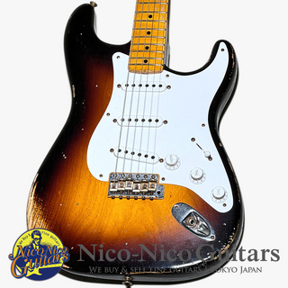 Fender Custom Shop 2014 1954 Stratocaster Heavy Relic 60th Anniversary (Sunburst)