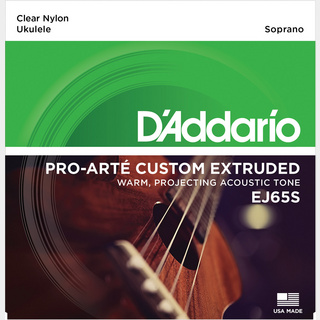 D'Addario EJ65S Pro-Arte Custom Extruded Nylon ウクレレ弦【福岡パルコ店】