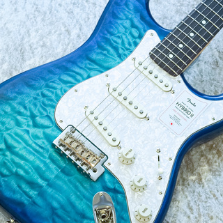 Fender 2024 Collection Made in Japan Hybrid II Stratocaster QMT -Quilt Aquamarine-【#JD24008317】